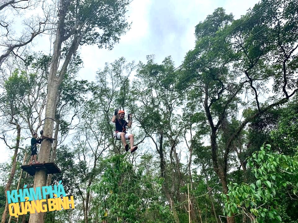 Nhiều trò chơi mạo hiểm chỉ có tại Ozo Park Quảng Bình.